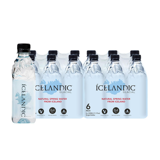 ÍCELANDIC Natural Mineral Water 330x24 plastic